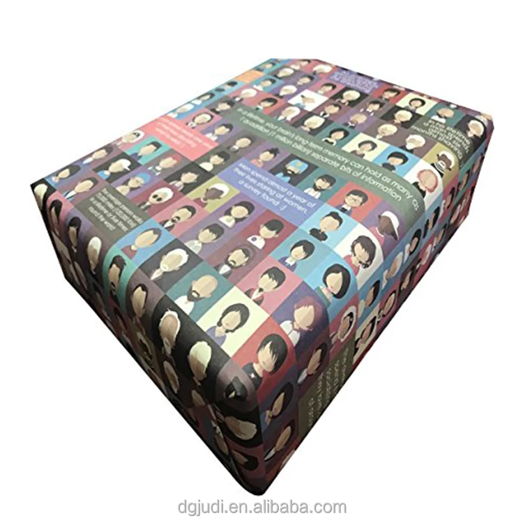 
Customize birthday gift wrapping paper with low price 