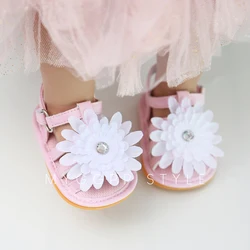 2020 Summer PU Leather Flower Newborn shoes girl toddler sandals