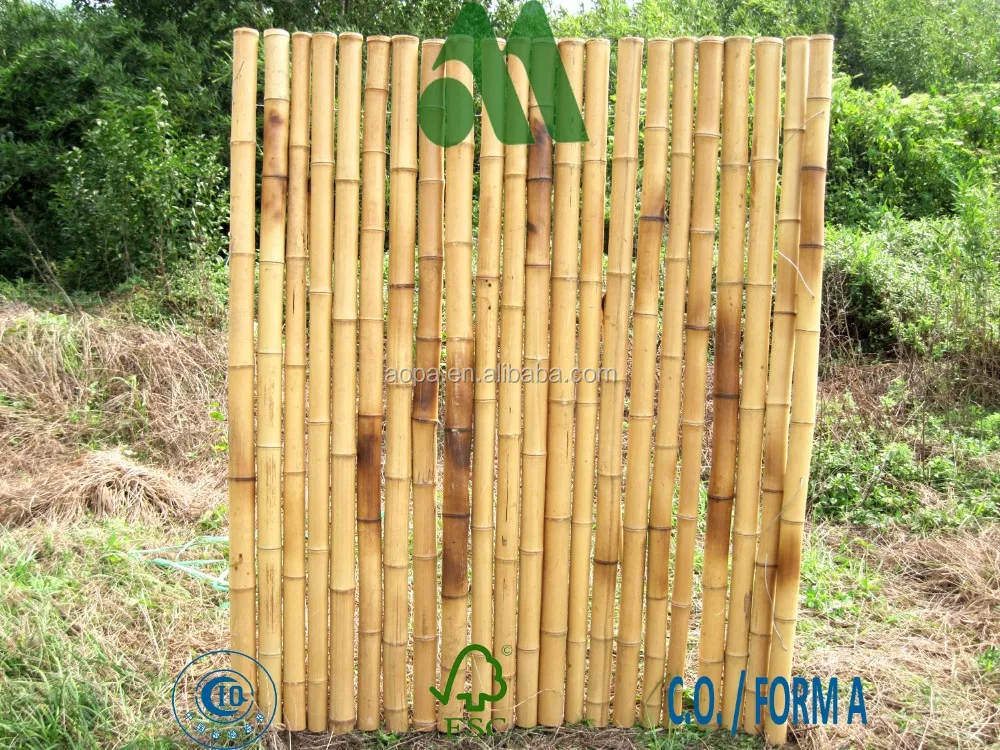 Natural Bamboo Fencing, Rolled Bamboo Fence, Bamboo Screen Rolls