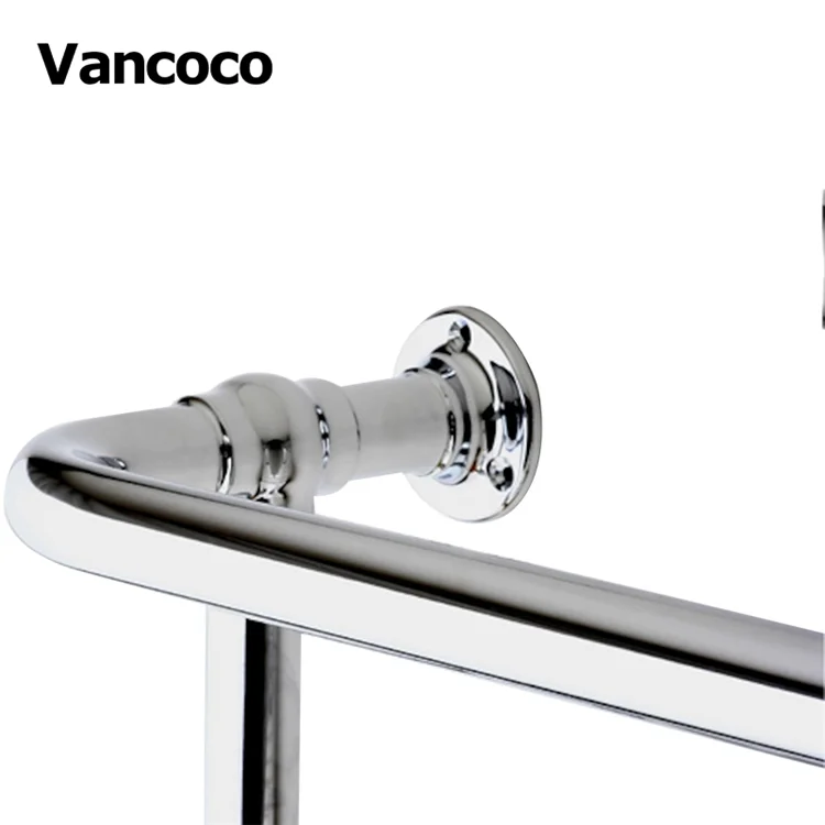 Traditional white towel rail electric heated bathroom towel bar thermostatic towel radiator valve manufacturer VANCOCO