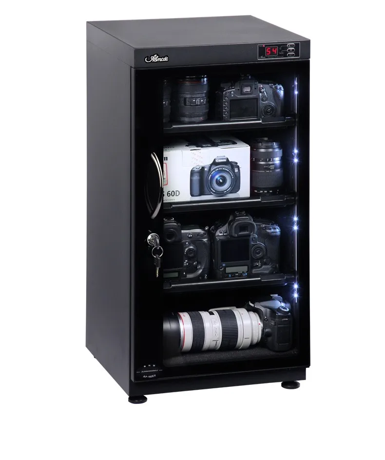 
100L electronic storage camera accessories dryer machine dry cabinet 