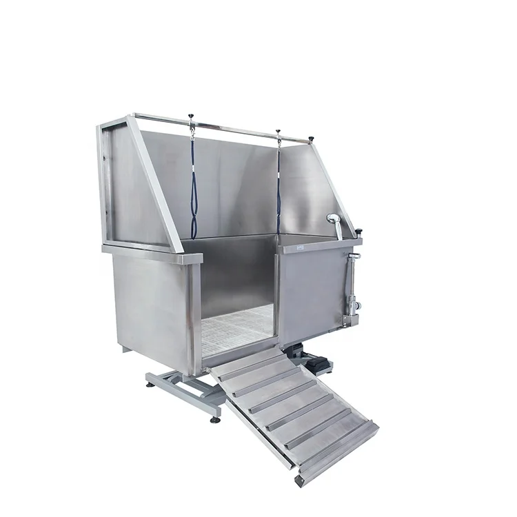 Promotional various durable using stainless steel dog spa bathtub pet grooming bath tub