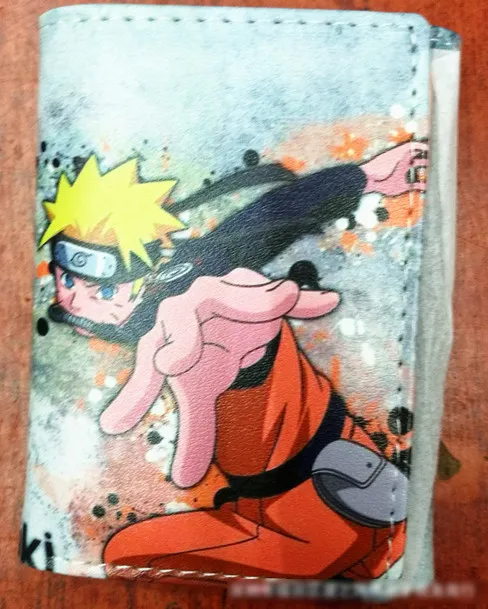 Anime wallet student PU pocket purse kids gifts purse