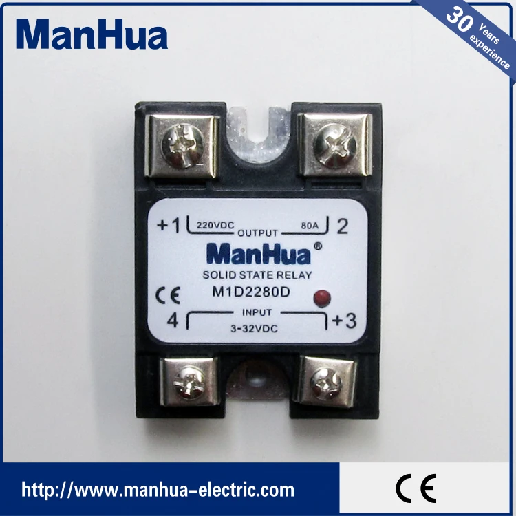 Инновационная Китайские Продукты DC-DC 220VDC 80D Dpdt Твердотельные Реле