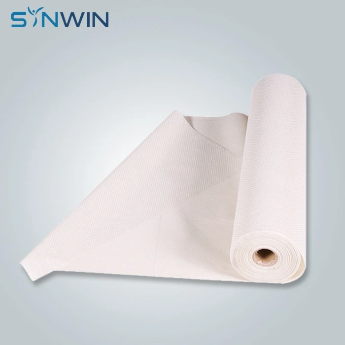 Perforated non woven furniture sofa mattress bottom hydrophobic non woven fabric pp pe nonwoven fabric