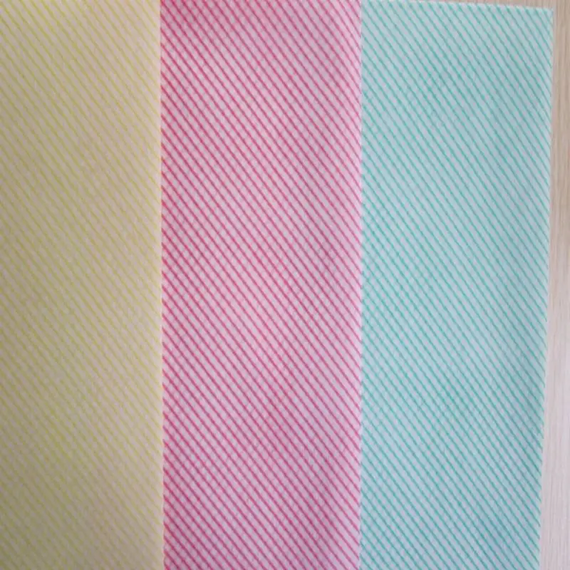 twill pattern polyester viscose chemical bond cleaning cloth lightweight handi wipes