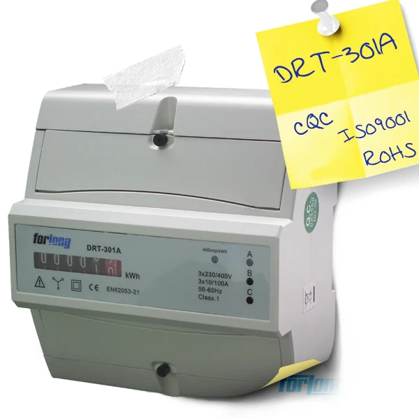 трехфазный 100a 230/400 вольт однофазный ваттметр цифровой метр