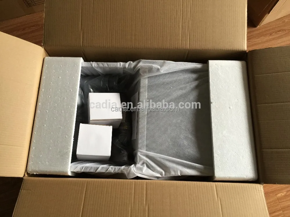 
cadia japan style top utility corner double bowl kitchen sink with stainless steel faucet 