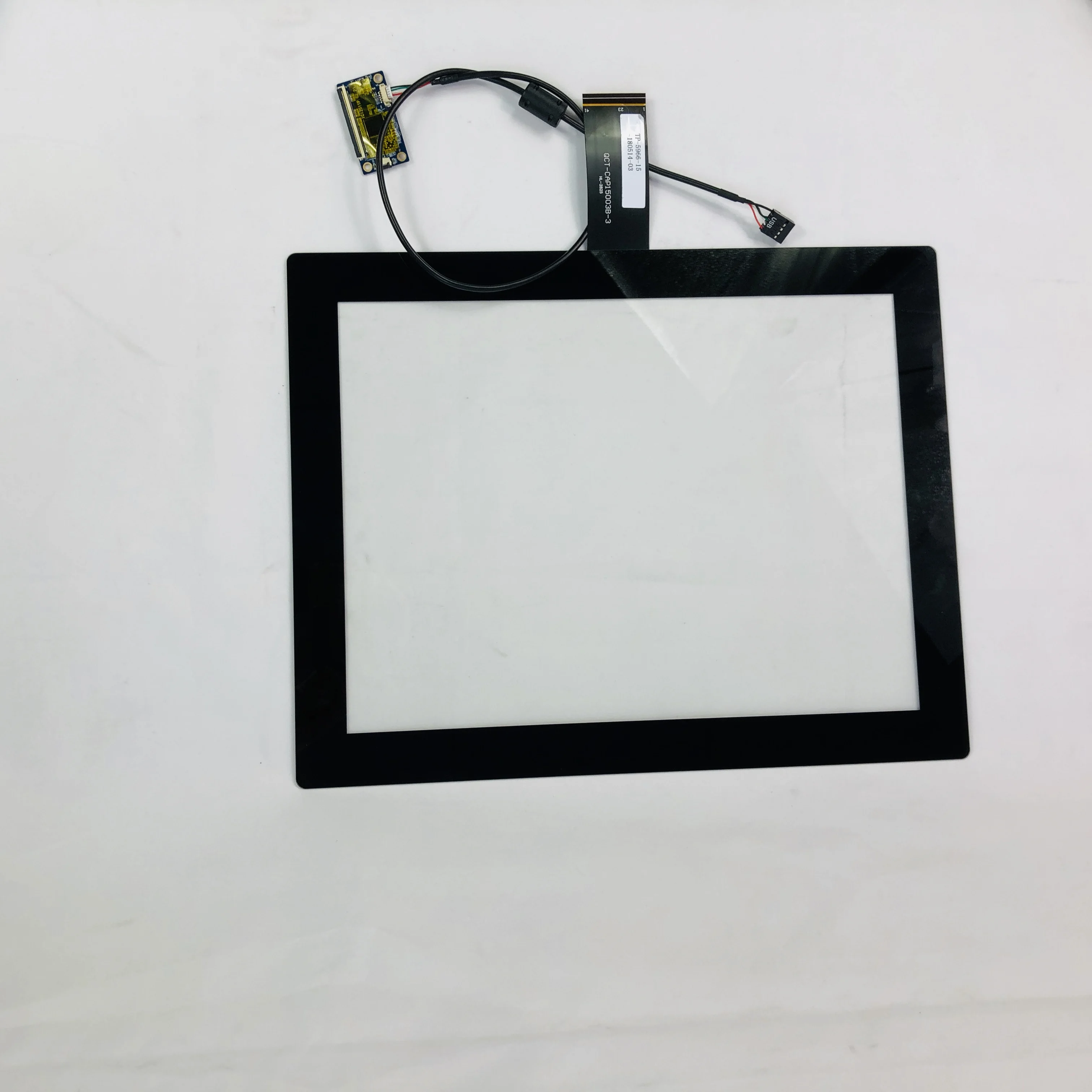 15 дюймов Сенсорная панель домашнее развлекательное. Дисплей емкостный сенсорный экран