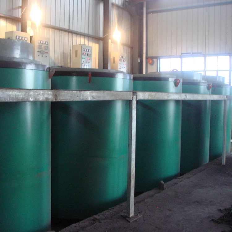 Energey-saving pit type annealing furnace for metal parts normalizing/quenching/annealing