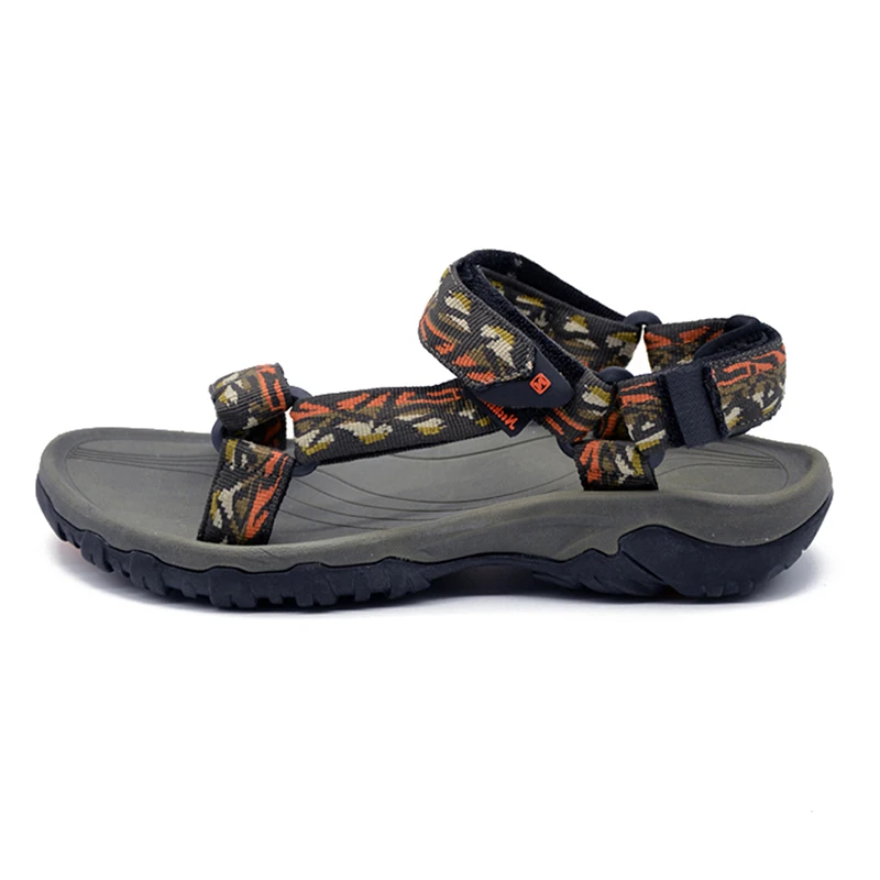 Latest modern design rubber sport sandals beach walk sandals for men