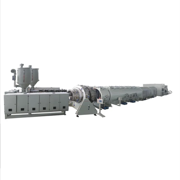plastic PE PP pipe manufacturing extrusion production making machine extruder machinery line