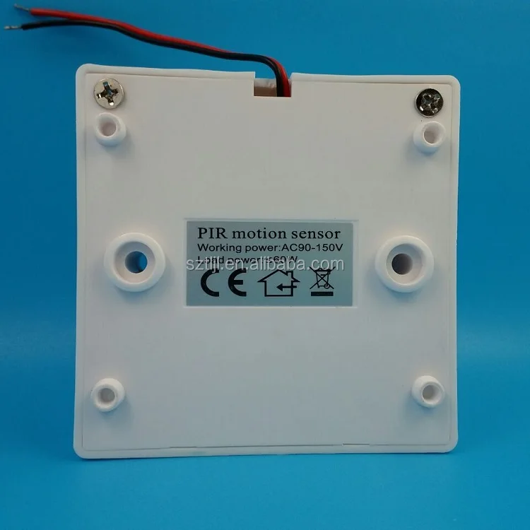 Manufacturer high quality AC90-150V pir sensor motion switch e27 human body induction lamp holder 86mm LED energy conservation