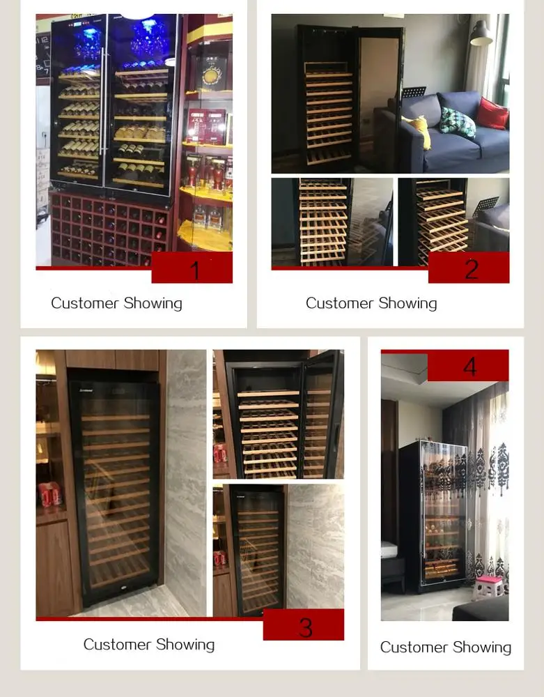 70 bottles wine cellar single zone SAIXIN SRT-68