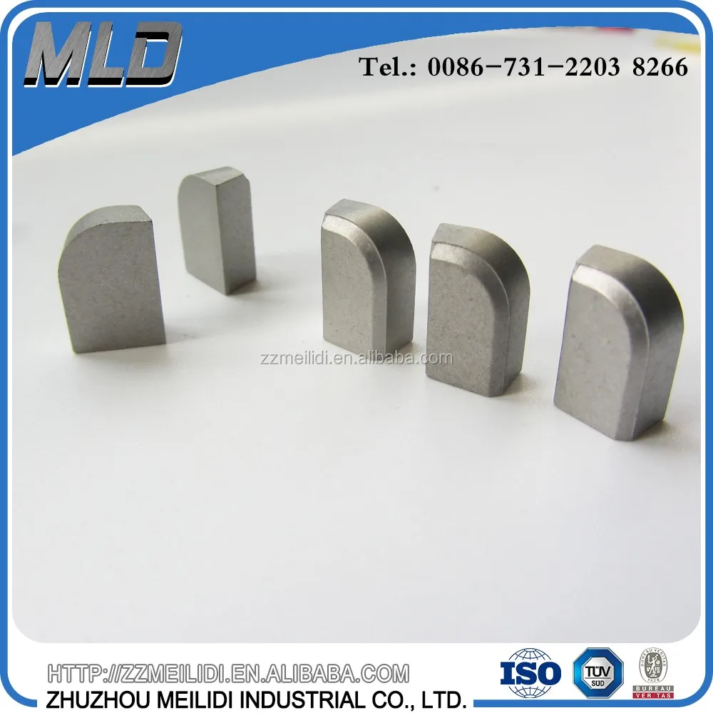 YG6 Widia Tungsten Carbide Brazed Tip for Metal Cutting used in Lathe Tools