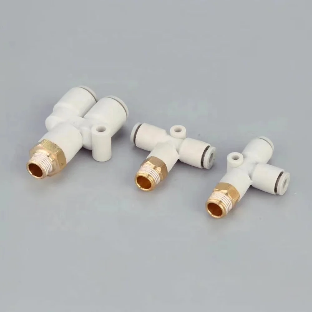smc type pneumatic plastic fittings connectors high quality