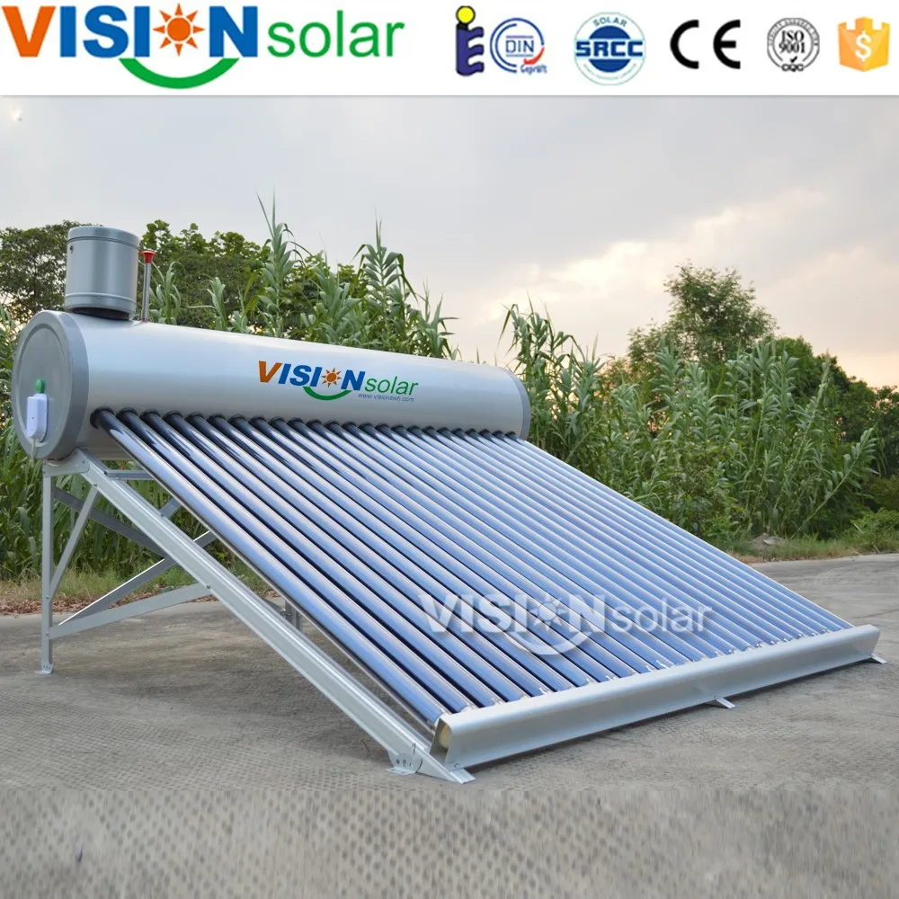 Хорошая цена солнечные водонагреватели атмосферного давления 200 л бак с высоким качеством вакуумной трубки