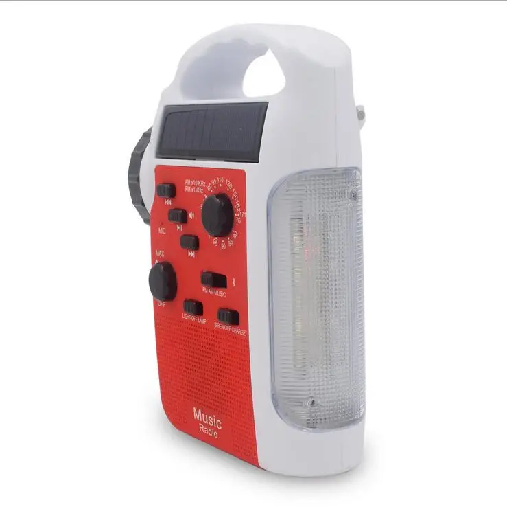 Survival Radio Outdoor Emergency Led Light Small Multiband Micro Am Fm Portable solar radios with usb