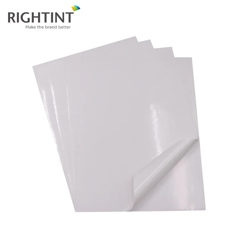 100% Tested Surface special printing coating Pearl Self Adhesive Paper