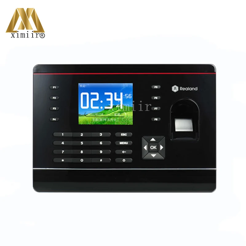 Hot sale fingerprint and 125KHZ RFID card time attendance systems TCP/IP USB fingerprint time clock with function key