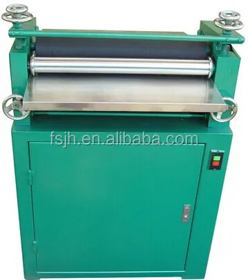 
oil ink roller coating machine license number plate painting machine 