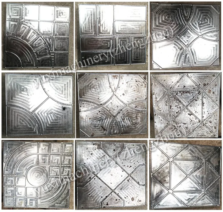 Profitable small scale cement paver tile making terrazzo machine/concrete marble floor tile making machine price