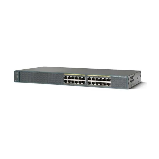 24 порта Cisco Catalyst 2960-24TT-S PoE коммутатор ethernet