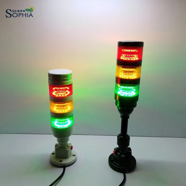 Светодиодная сигнальная башня София 12 В IP67