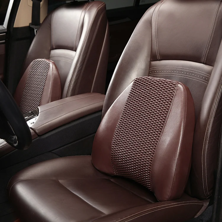
Stylish comfortable ergonomic auto lumbar support seat back car pillow 