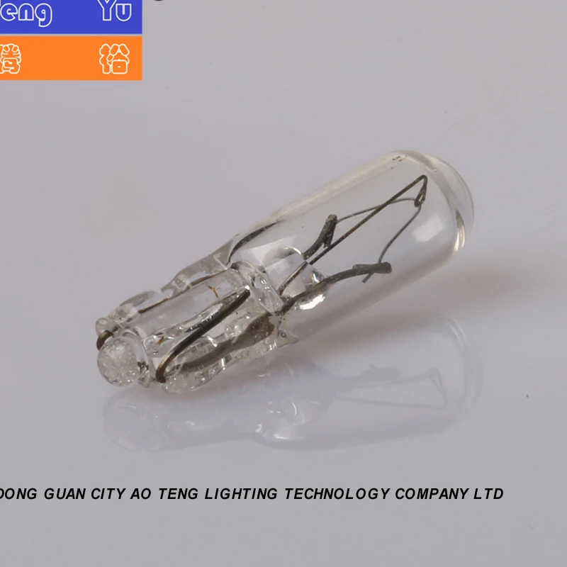 Automobile Bulb T5 W2*4.6D WEDGE Auto Instrument Light Lamp Automobile Bulb