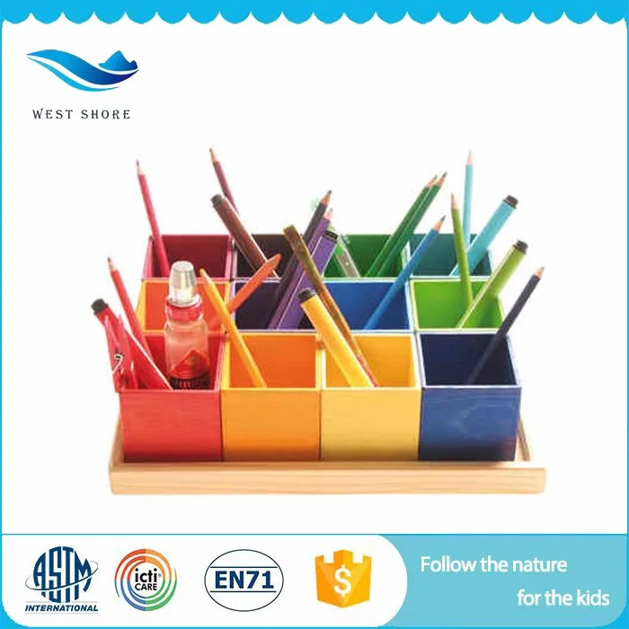 Обучающие игрушки, обучающие подарочные наборы для новорожденных, Деревянные Монтессори