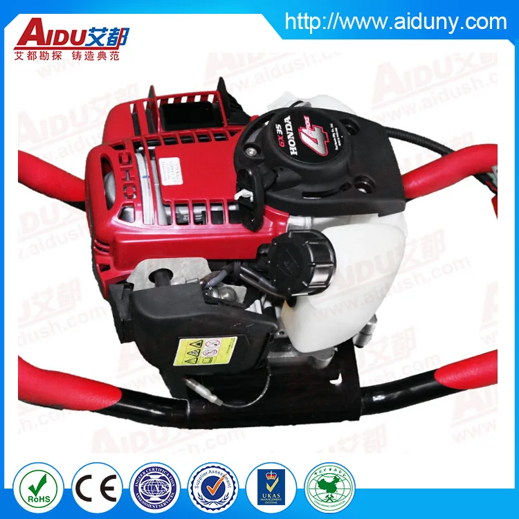 High accuracy long distance AD-10 backpack drill rig \portable hydrological survey drilling rig\water well drilling rig