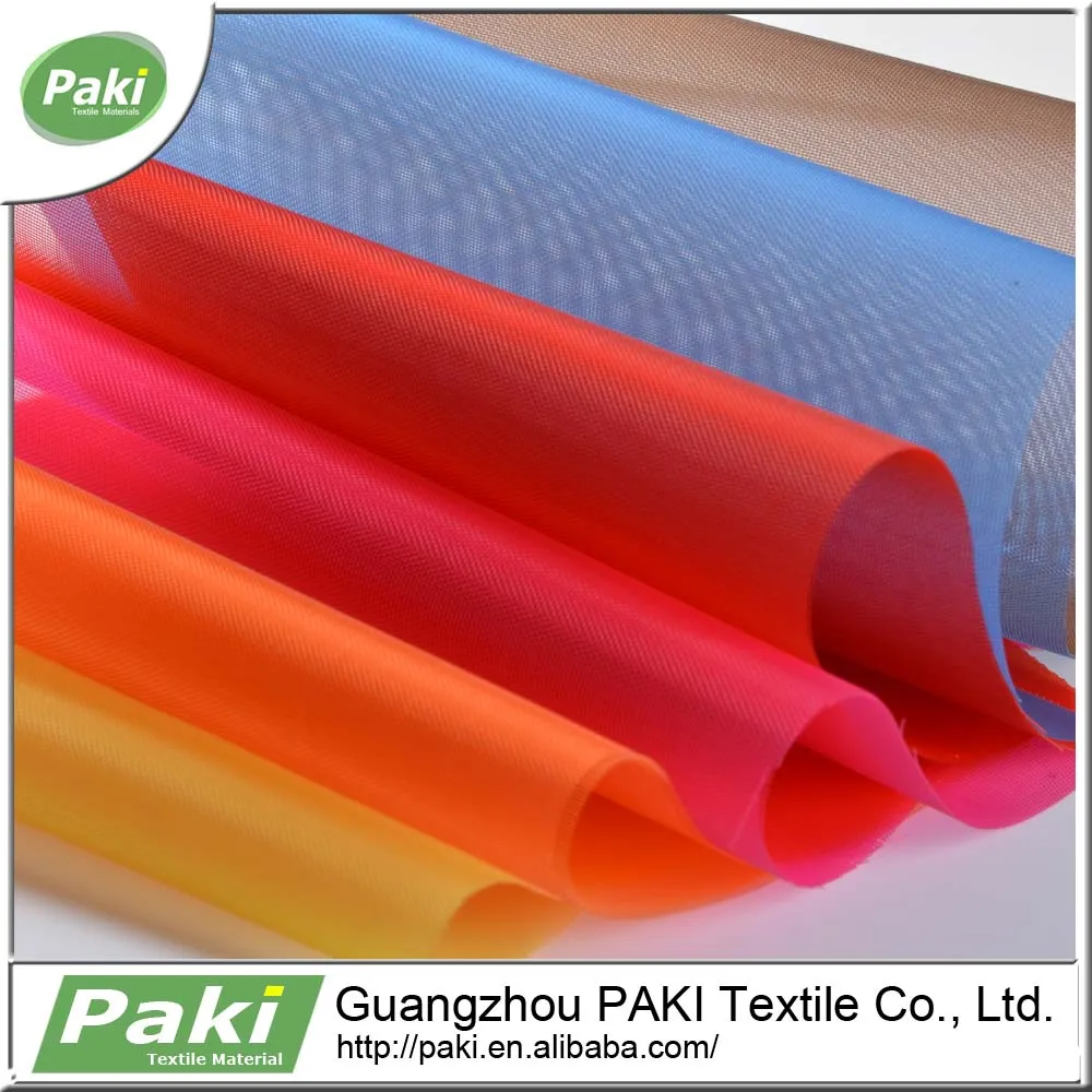 Высококачественная 100% нейлоновая тонкая сетчатая ткань для сумки