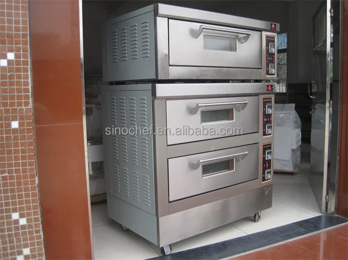Pizza Oven 2-Deck, 4-Tray Electric bakery Oven/Kitchen Baking equipment for sale