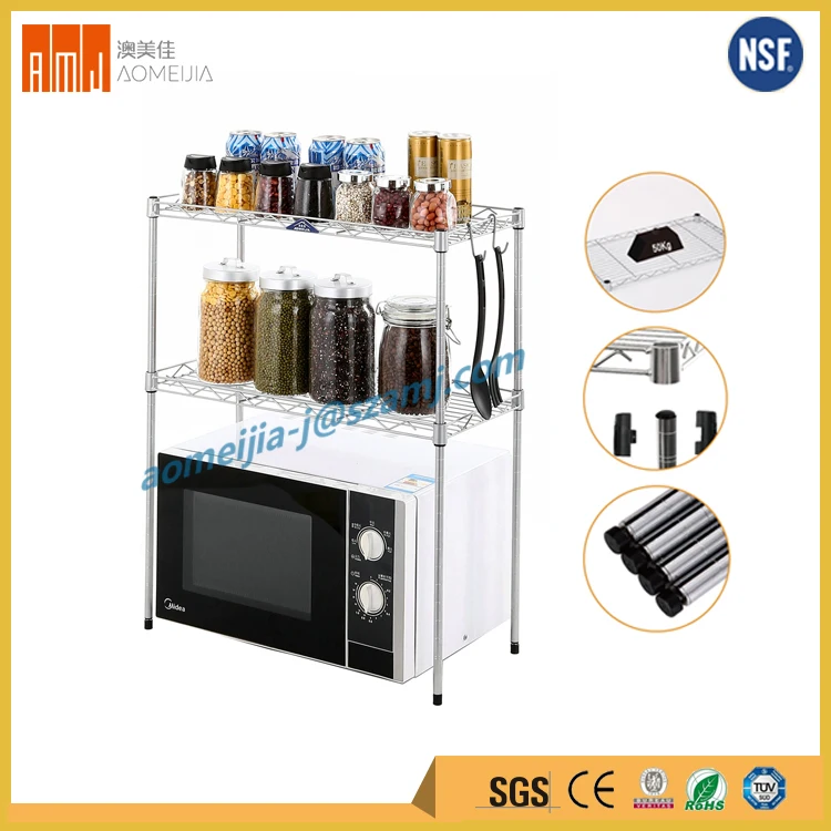 Собрать регулируемый интервал 2 слой кухонная мебель висящие провода шельфа