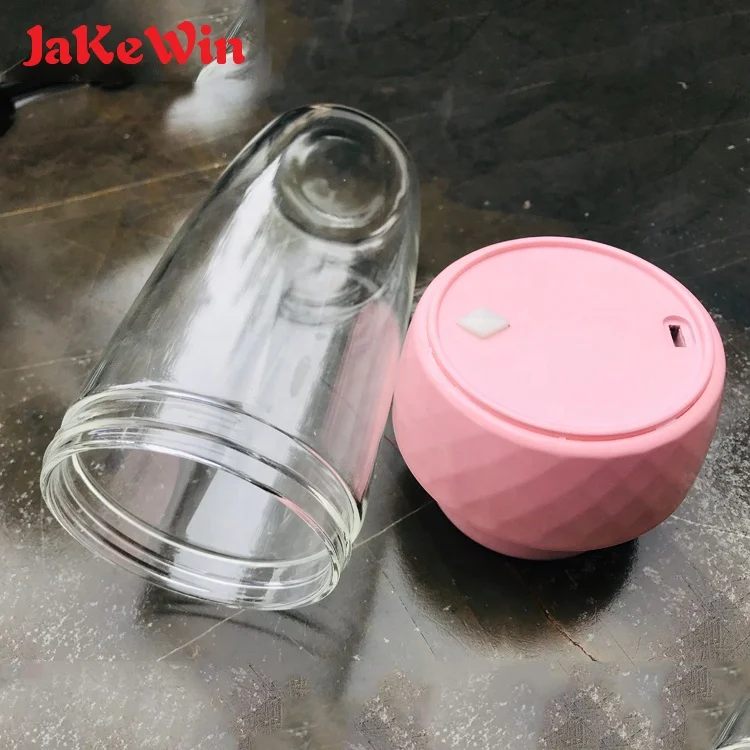 
Hot sale 0.4L portable fresh fruits juice blender bottles joyshaker with usb charger 