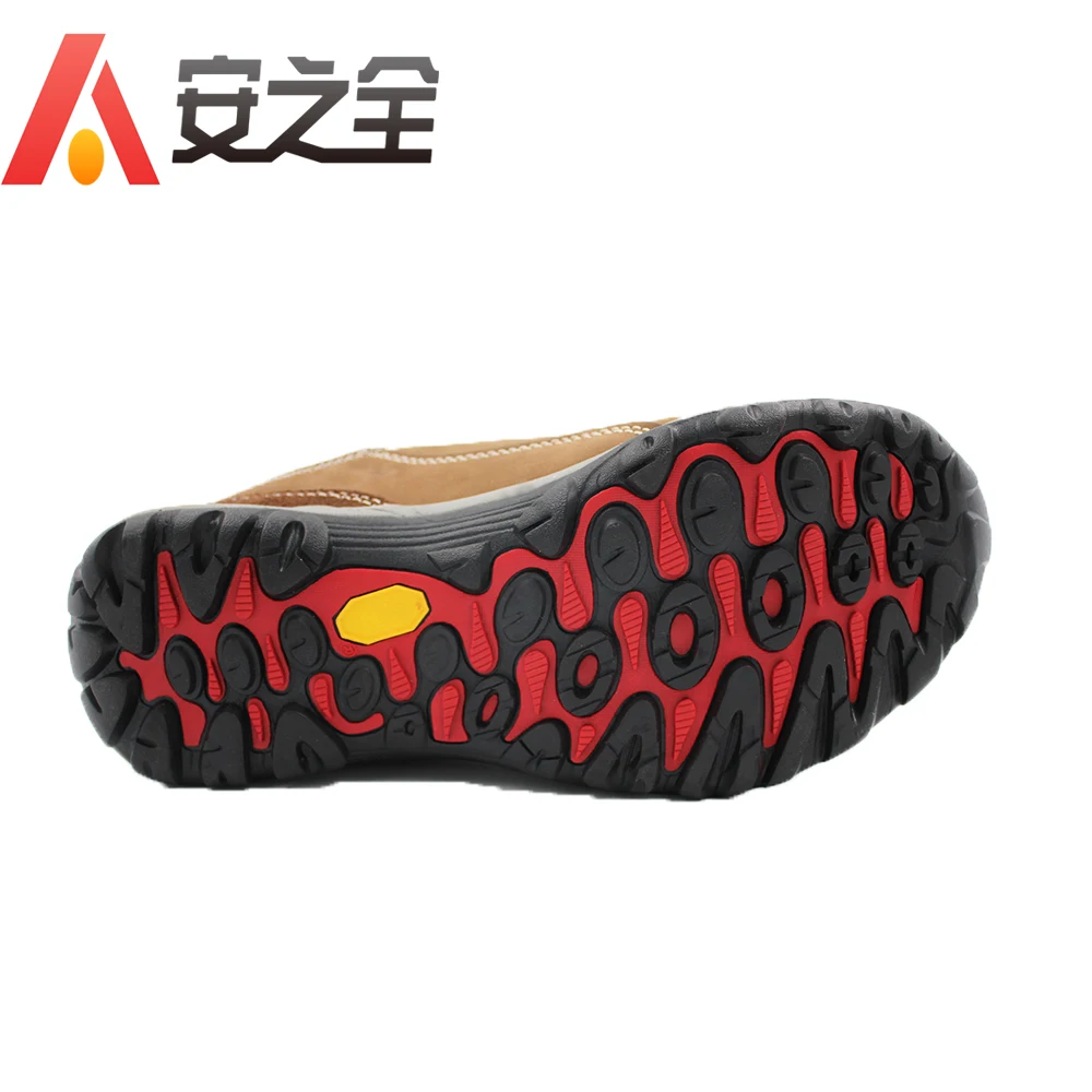 Hot-selling Breathable Brown Asphalt Paving Safety Shoes