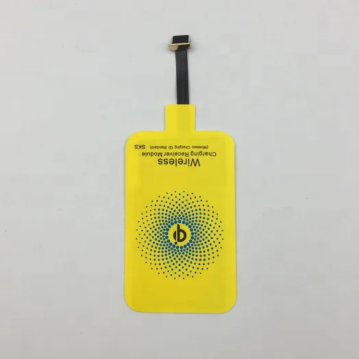 Технология беспроводной зарядки лучшего качества Qi стандартное универсальное беспроводное зарядное устройство Micro Type C приемник для iPhone и Android