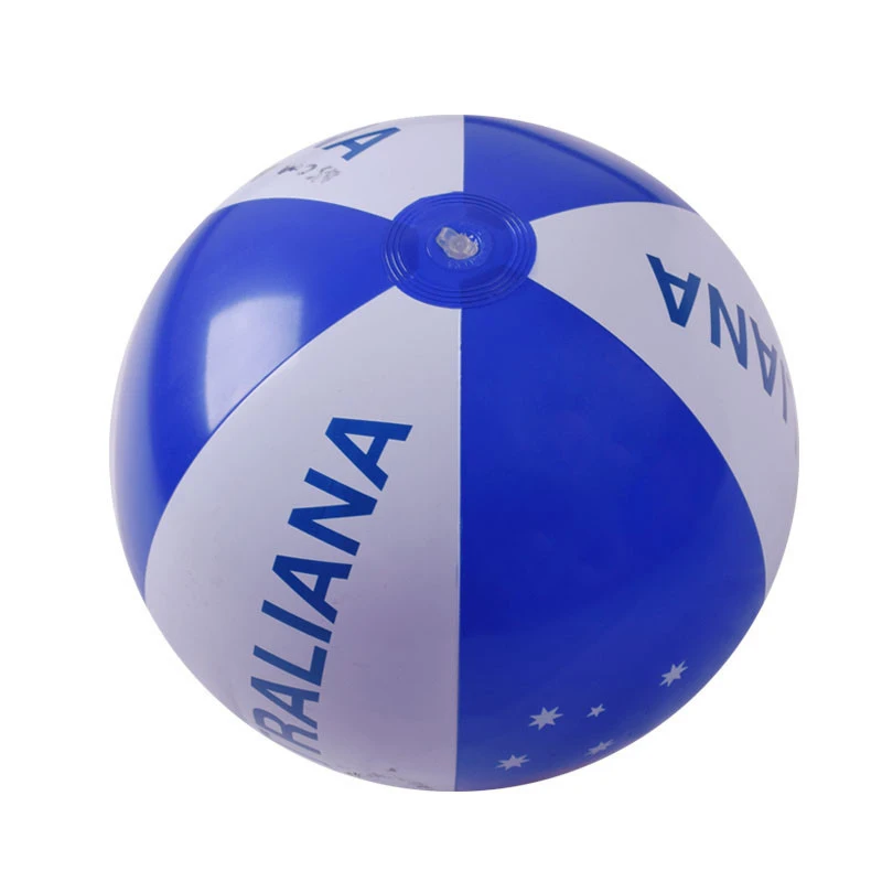wholesale custom inflatable pvc beach ball with logo printing
