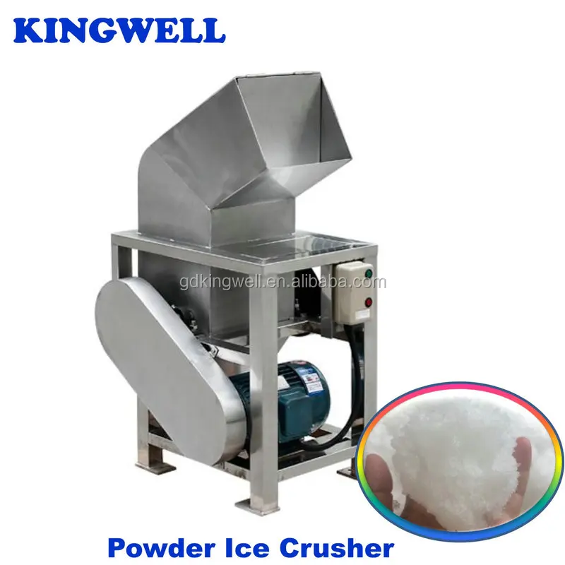 Kingwell Snow Ice Shaver Machine for Breaking Ice Blocks