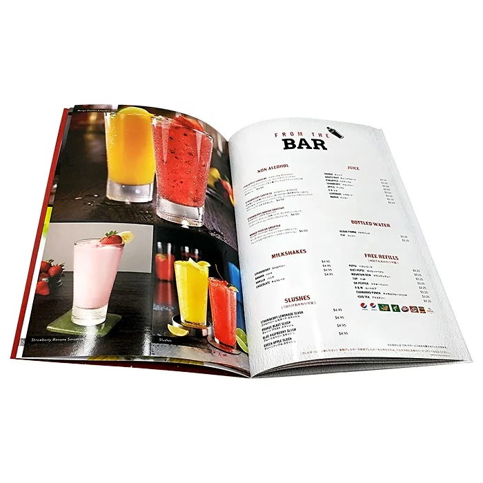 Togo Paper Boxeses for Print Brochures, Restaurant and Hotel Menu Designing,booklet Comic Book Printing Free Digital Printing CN;GUA