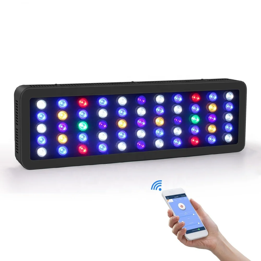 
2019 New Design Smart WiFi Control Aquarium LED Blue Light Fish Tank LED Light 