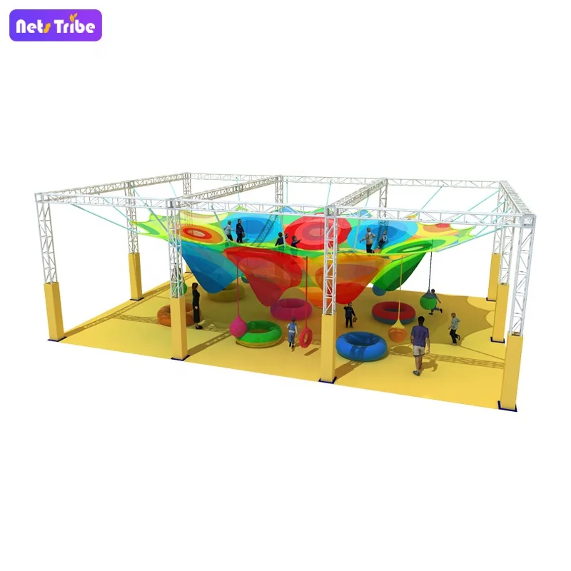 NetsTribe high quality  indoor soft playground with sea ball pool amusement park for kids