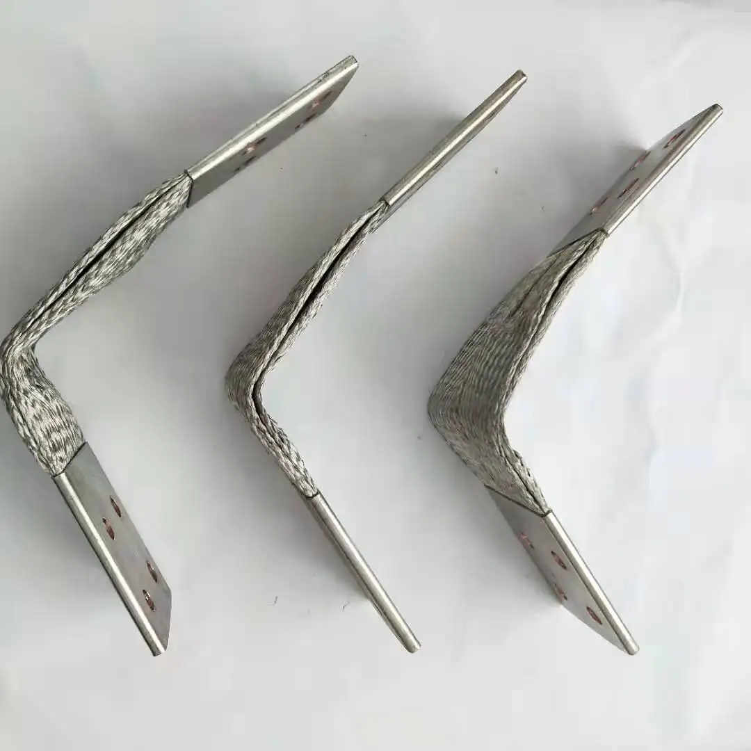 AST cold pressure welding braided flexible connector customized copper busbar