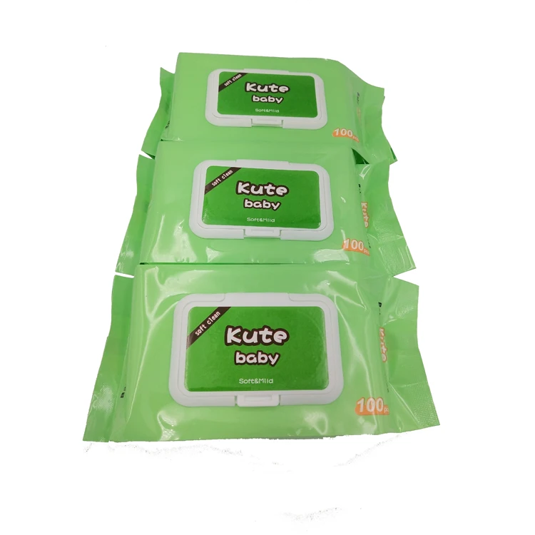Nature Smell Eco-Friendly Baby Wet Wipes Unscented Scented Lemon Fragrance Options