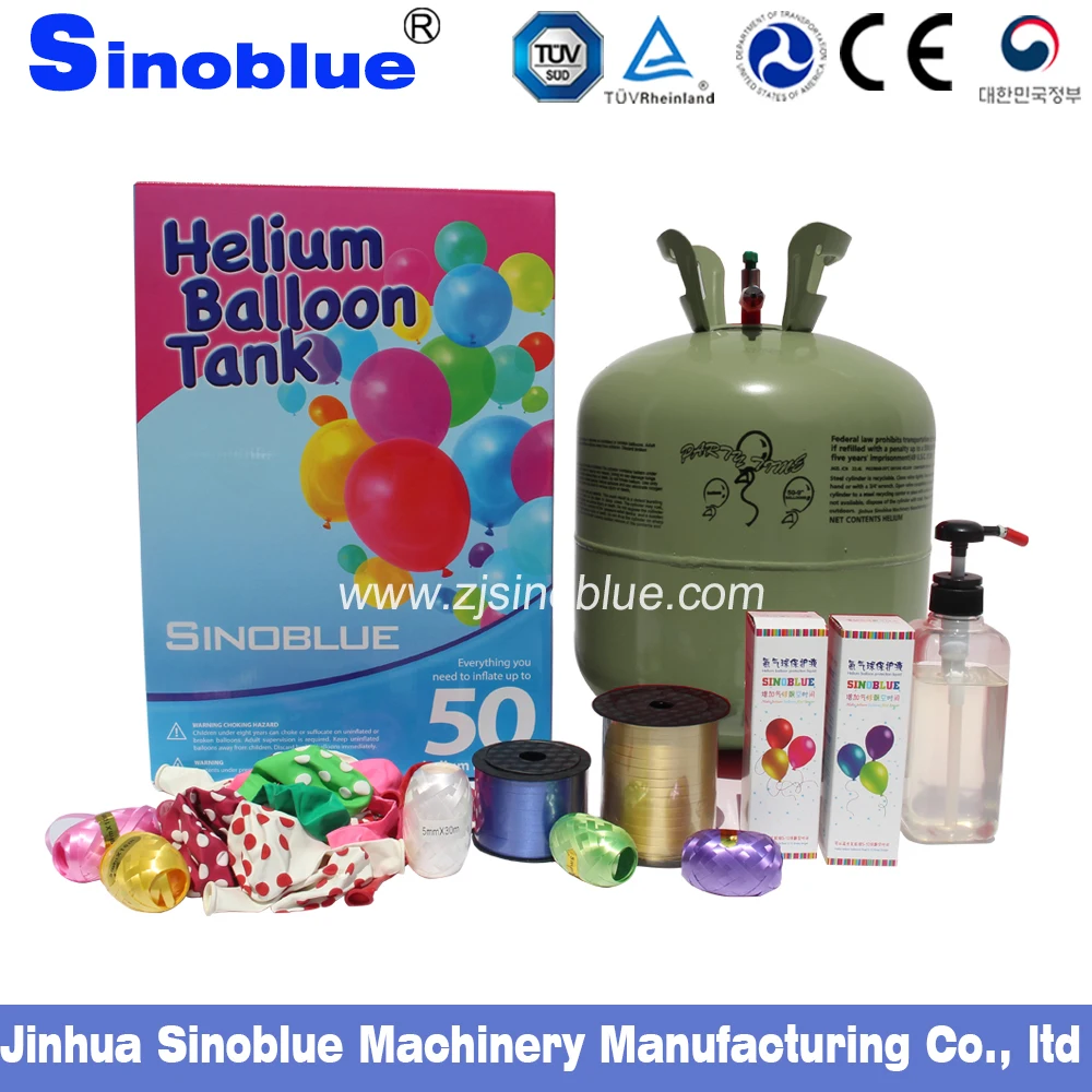 
22.4L fill with helium gas steel helium gas cylinder for balloon 1.2mm thickness with protection liquid 