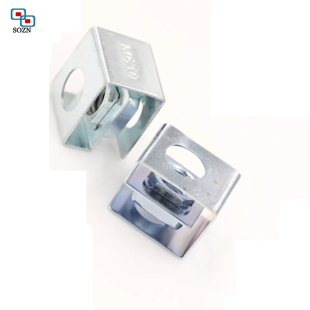 zinc steel square cage nut lock nut