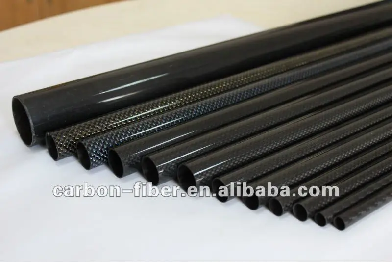 3K woven Carbon fibre round tube carbon pipe
