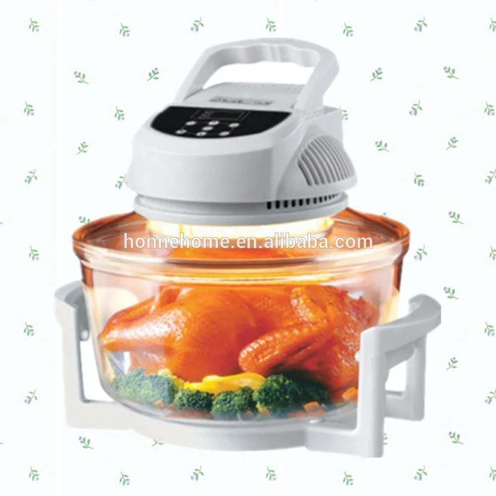 Convection Oven  Turbo Halogen Broiler with Tempered Glass Bowl, Capacity 12 L