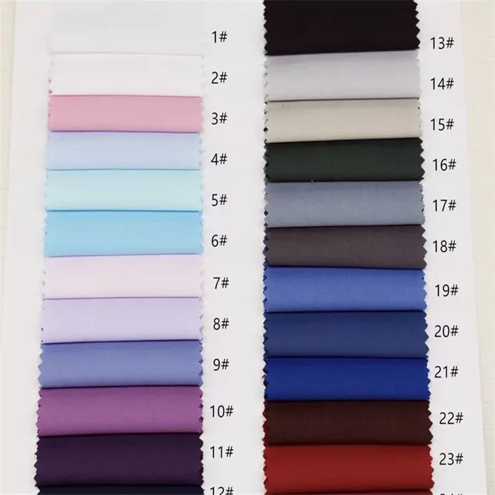 100% spun polyester fabric for thobe and men shirt fabric